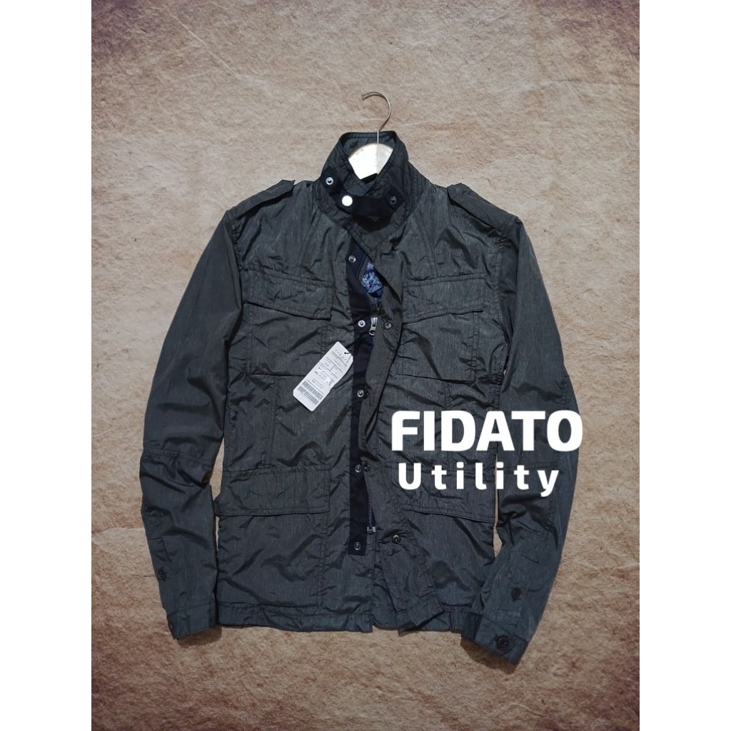 Jaket field M65 keren FIDATO katun kanvas bekas pakai