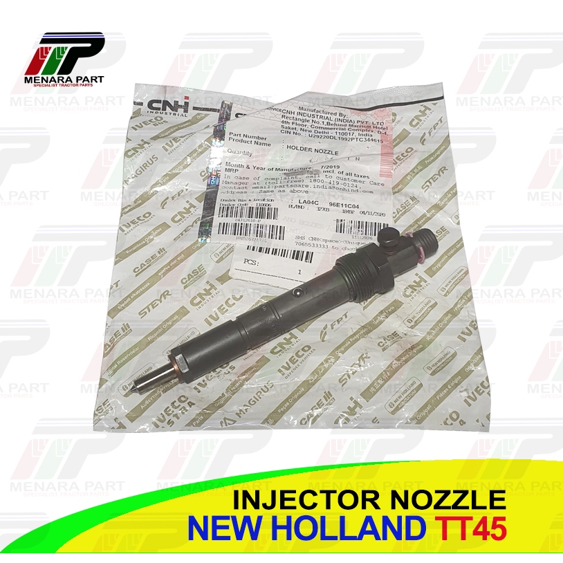INJECTOR NOZZLE NEW HOLLAND TT45 ORIGINAL CNH