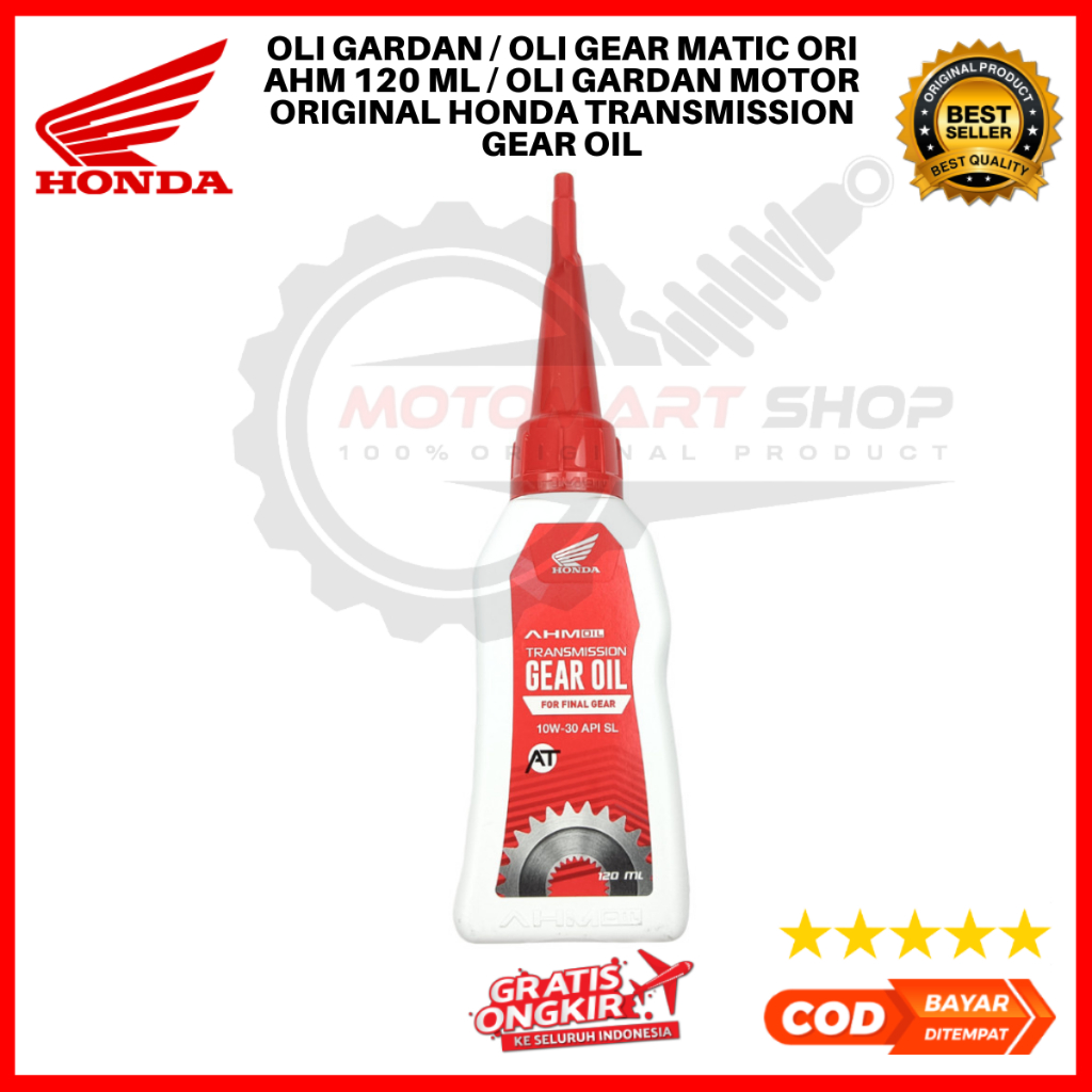 Oli Gardan / Oli Gear Matic ORI AHM 120 ML / Oli Gardan Motor Original Honda Transmission Gear Oil