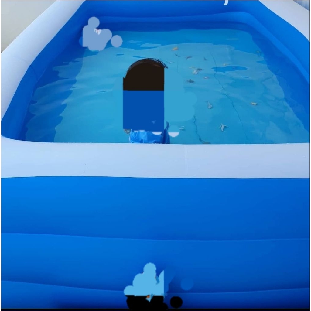 3 meter kolam renang inflatable anak 3 RING TEBAL JUMBO swimming pool