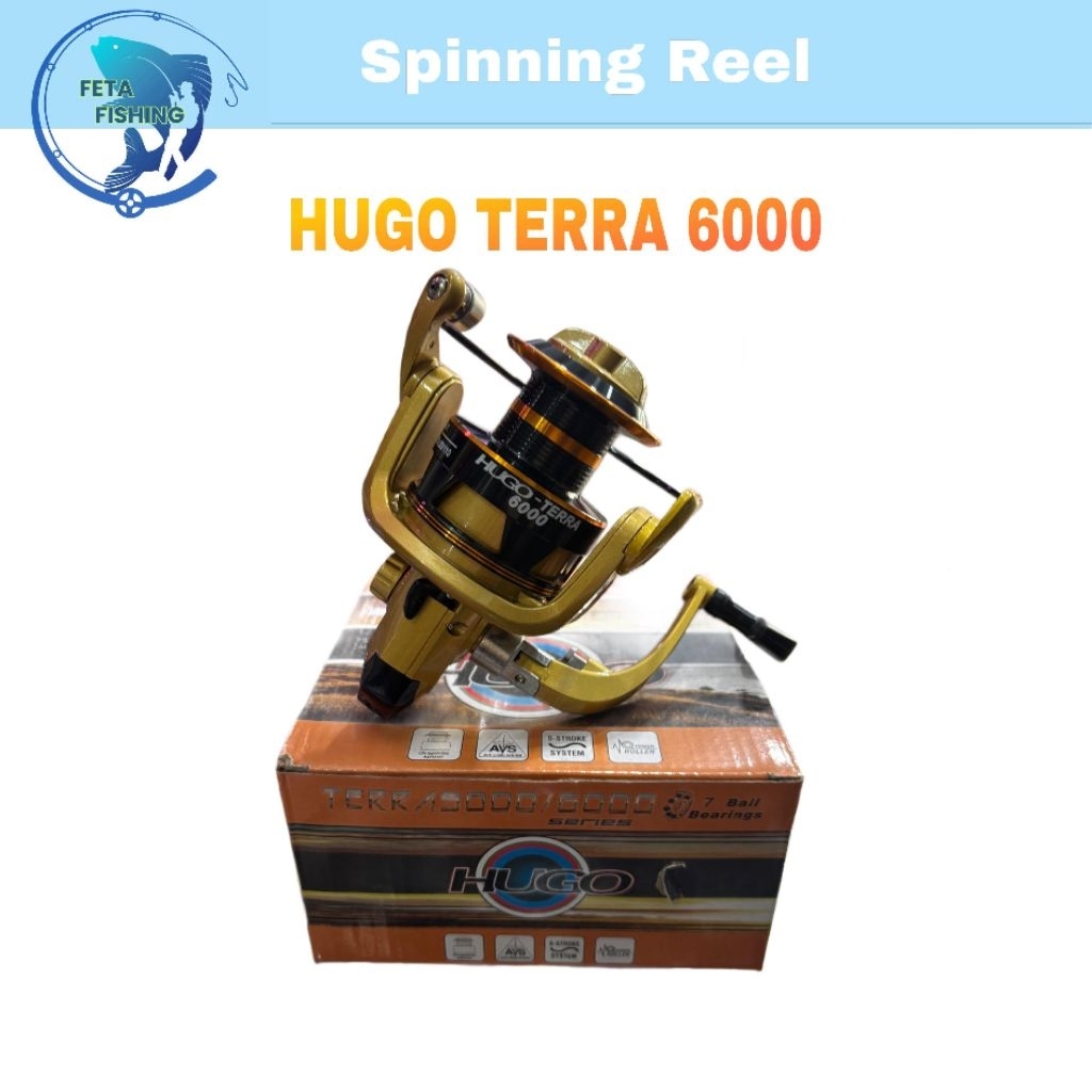 Reel Pancing Hugo Terra 6000 Laut Bagan