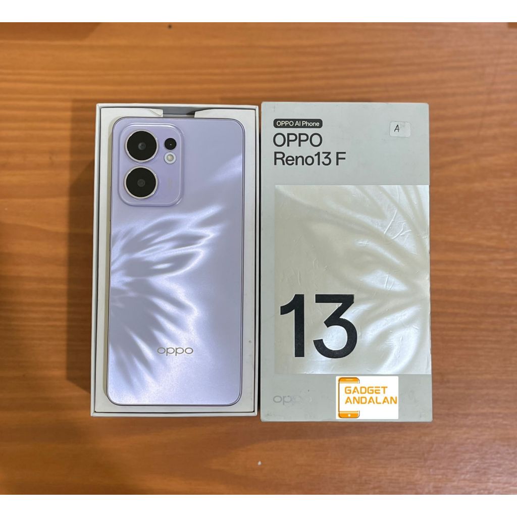 OPPO RENO 13F 4G 8/256GB SECOND FULLSET BERGARANSI