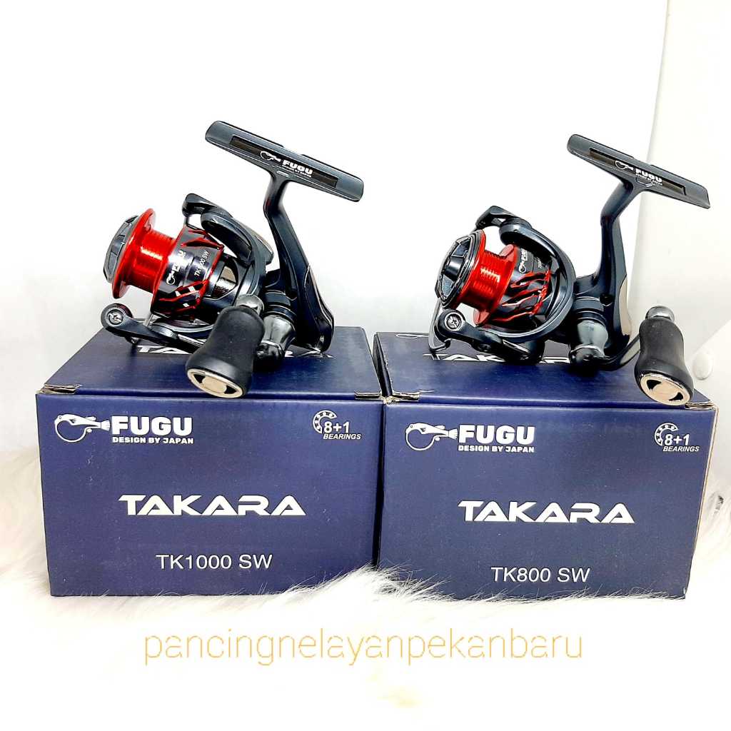 REEL PANCING POWER HANDLE FUGU TAKARA SW FULL CARBON BODY AND ROTOR
