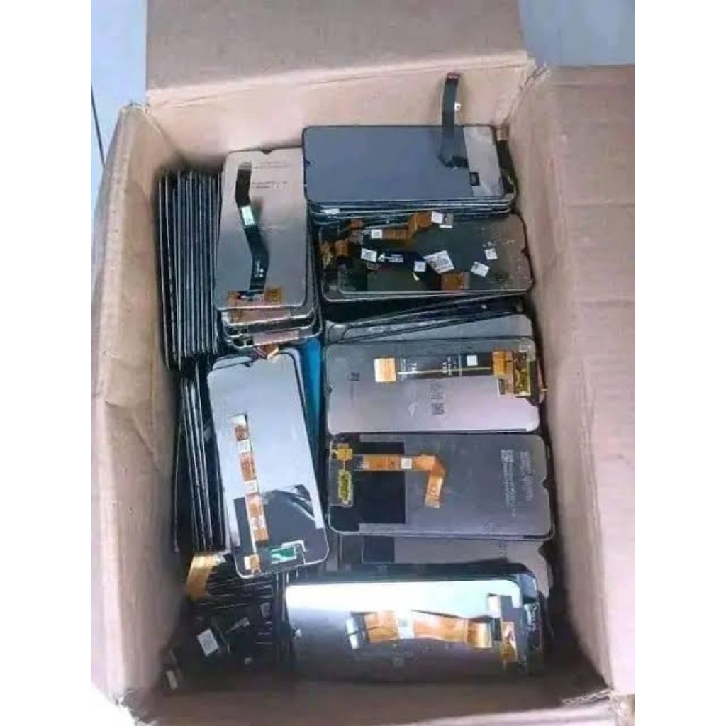 LCD HP Bekas Rosok Kiloan Per Kilo Pecah Retak Campur