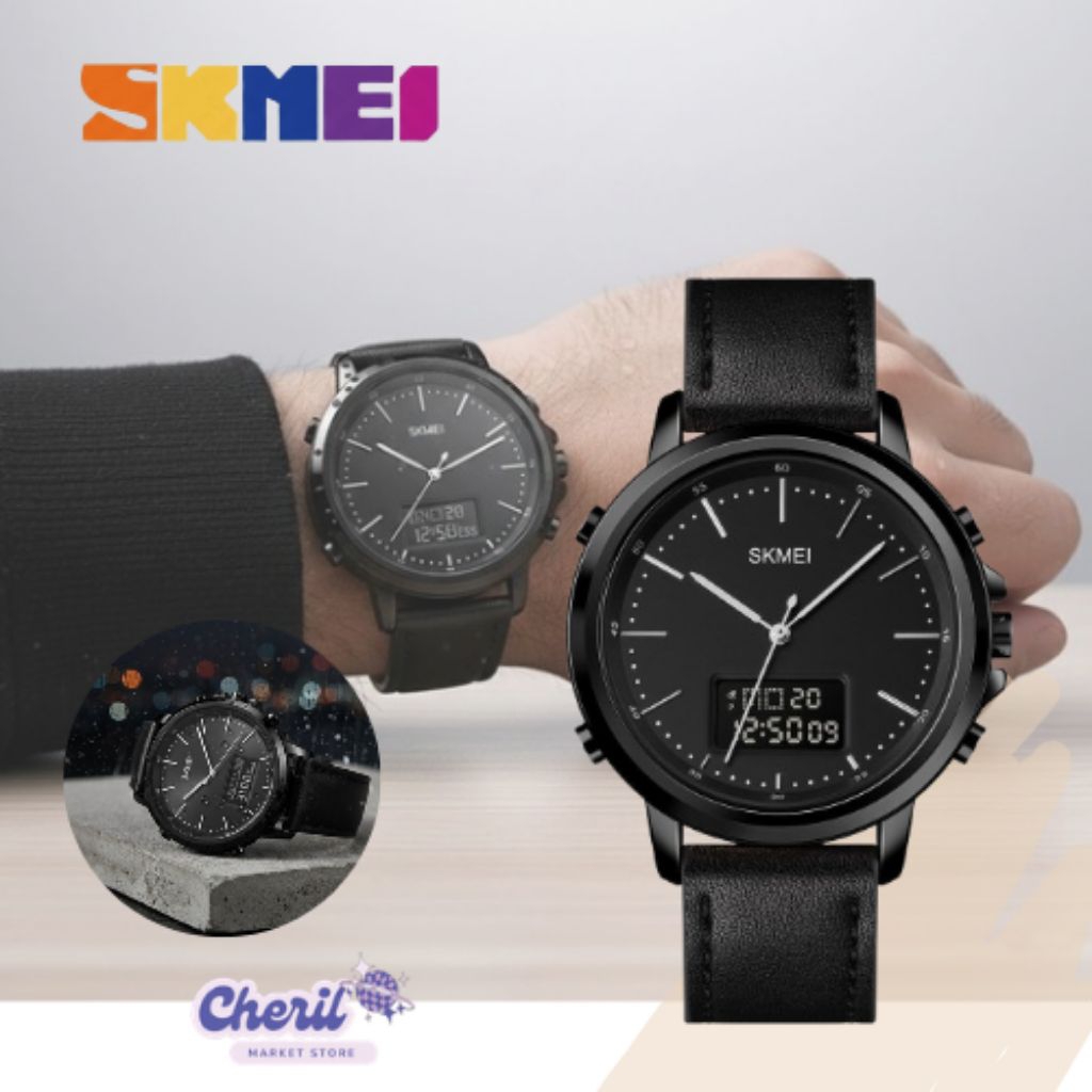 Cheril SKMEI Jam Tangan Analog Digital Pria - 1652 - Arloji - Mesin waktu