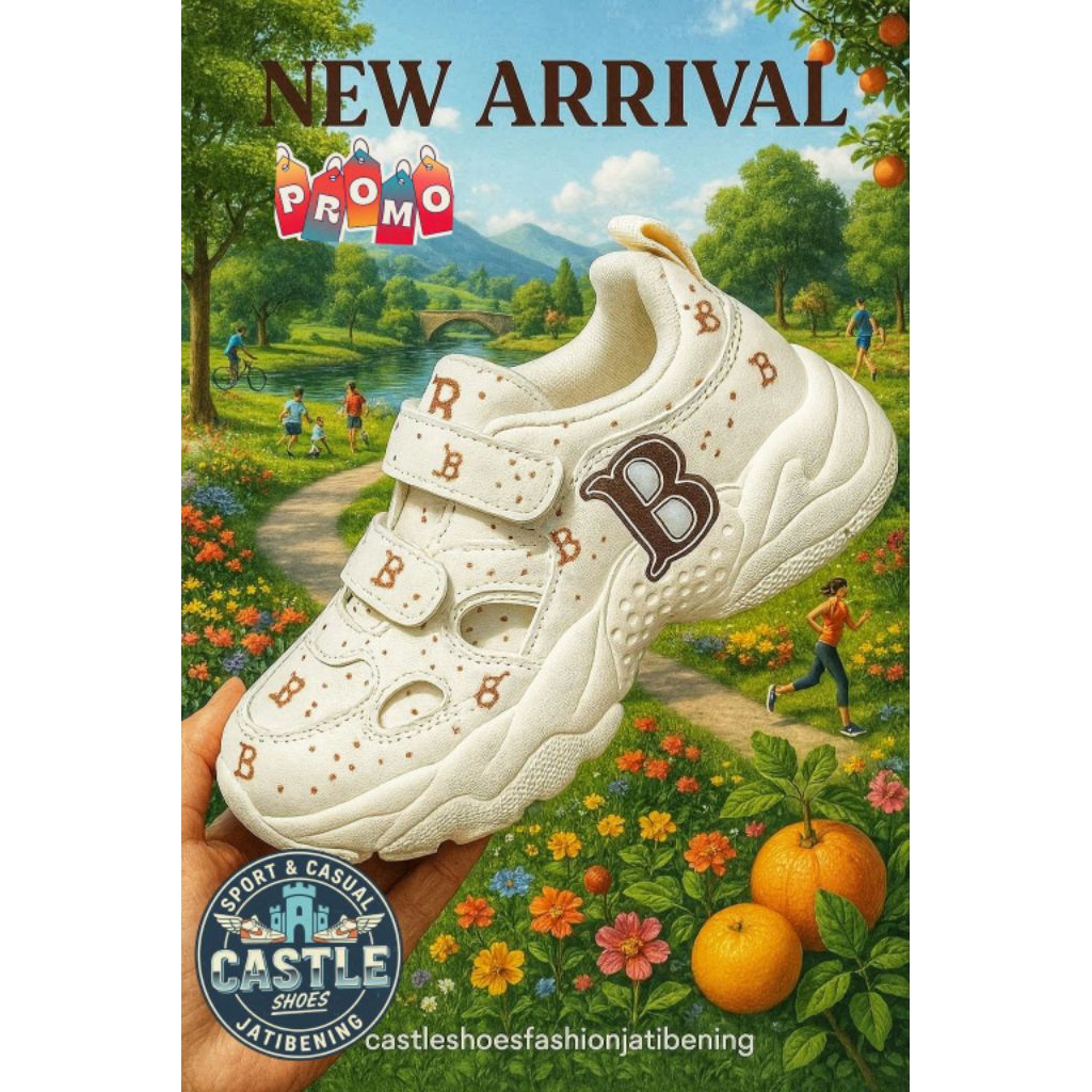 SEPATU SANDAL MLB PRIA WANITA