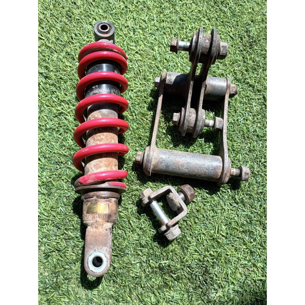 shock belakang set unitrack CB150R Led V2, Mono shock, Unitrack, CB150R, CB150R Led, CB150R V2