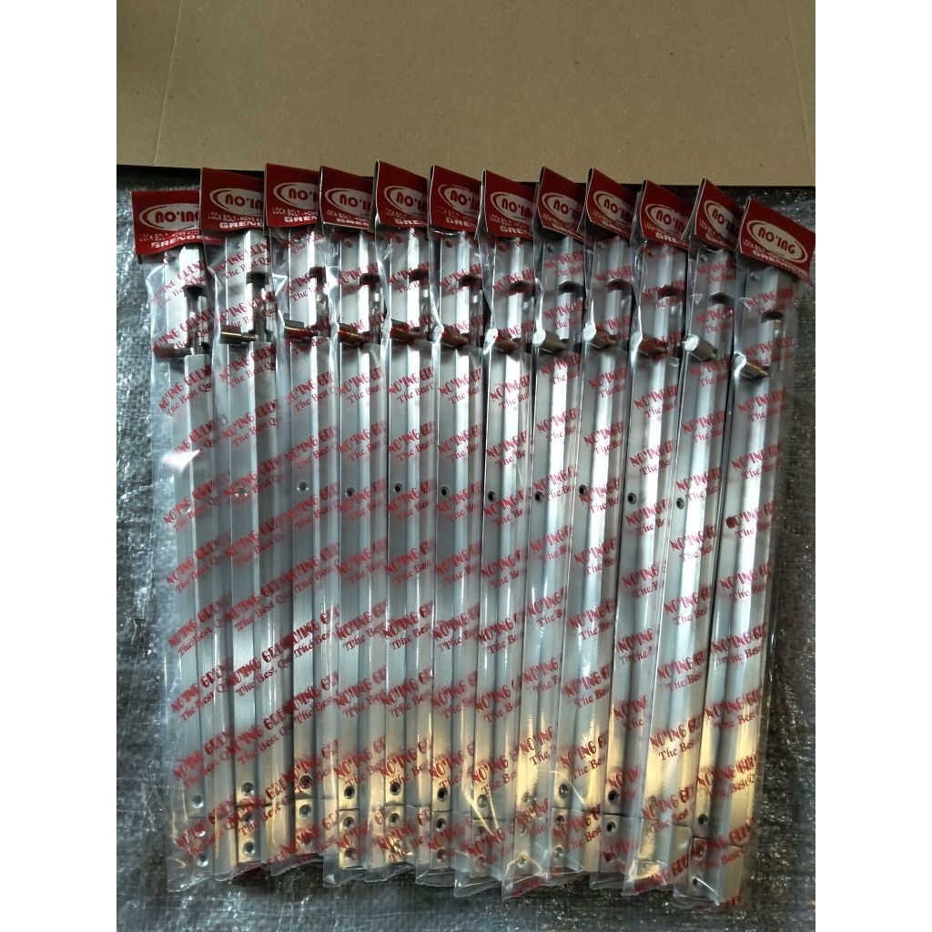 Grendel slot aluminium kunci pintu 12inch30cm/12bj