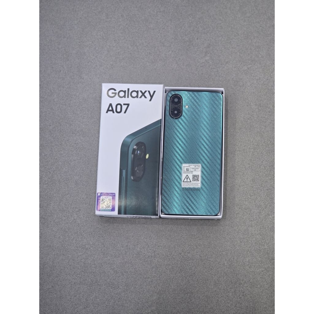 Samsung A07 4/64 GB Fullset second Mulus Pemakaian sebulan