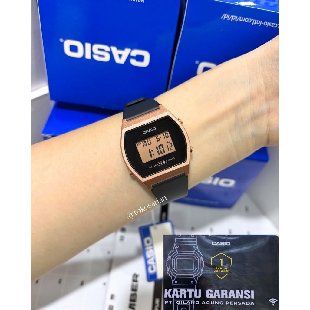 Jam Tangan Casio LW-204 Digital Untuk Wanita