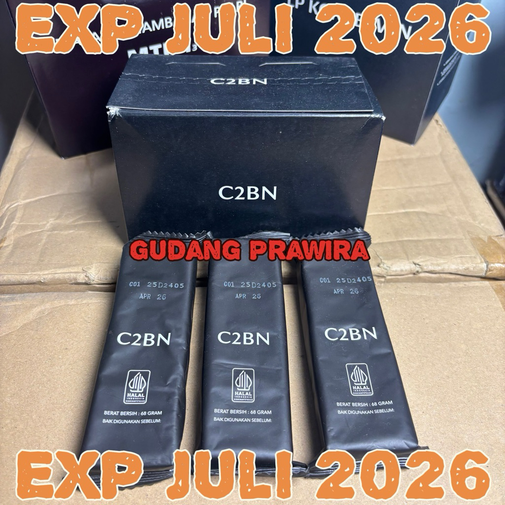 Ransum C2BN PROBAR Coklat BAR Kotak Exp JULI 2026 Probar coklat asli TNI