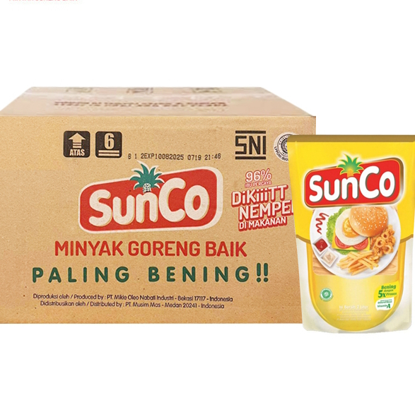 SUNCO Minyak Goreng 1 Dus 1L