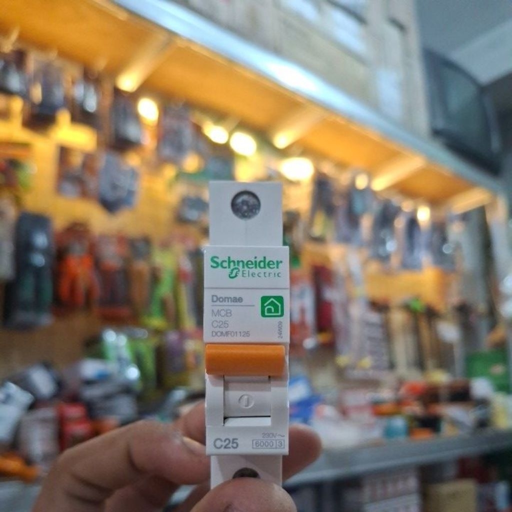 MCB SCHNEIDER 1 GRUP ORIGINAL 100% SEMUA AMPERE