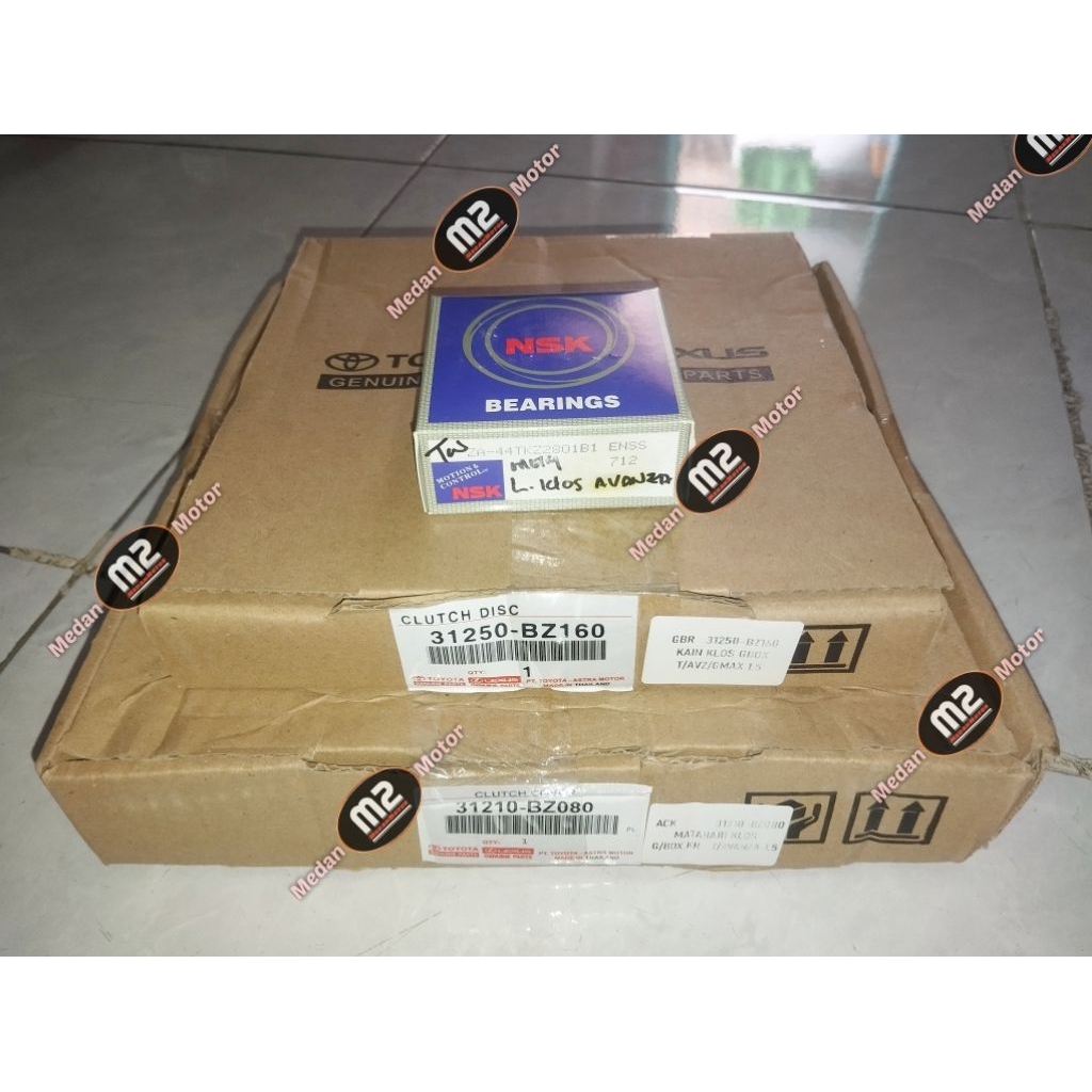 Kopling Set Avanza 1.5 Veloz Grandmax Merk Toyota (Harga Per 1Set)