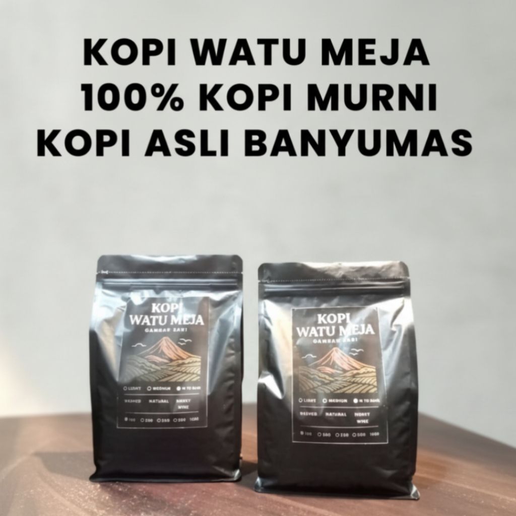 Kopi Lokal Bubuk Murni 100% KOPI ASLI BANYUMAS Kualitas Premium Robusta Arabika