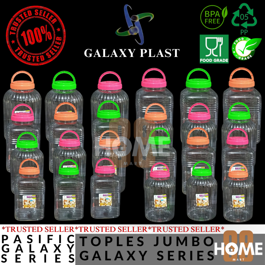 GALAXY PLAST PLUTO 10L- TOPLES PLUTO BULAT / TOPLES PLUTO SEGI / TOPLES PLUTO / TOPLES MAKANAN / TOP