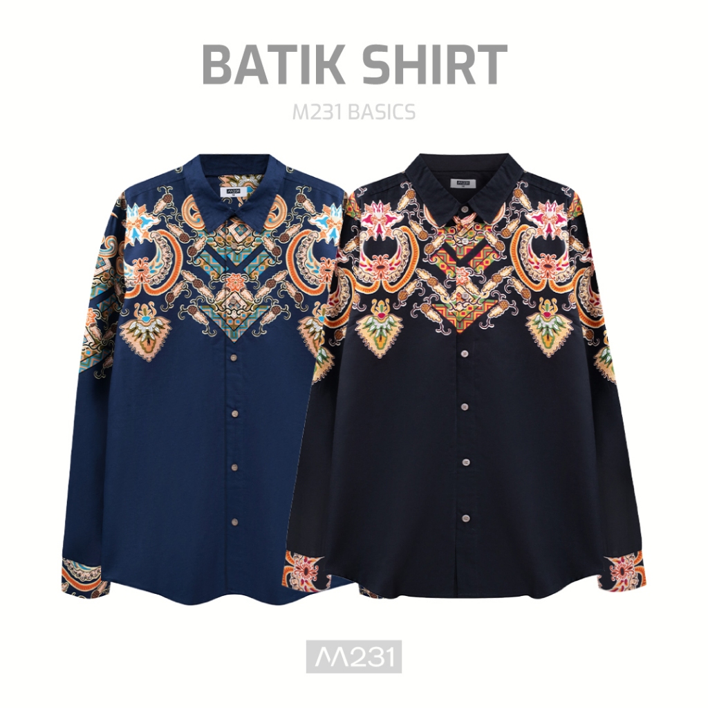 M231 Kemeja Pria Batik Panjang 1699