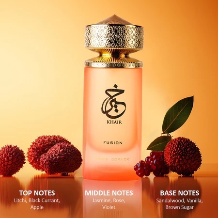 Paris Corner / Paris Corner Khair Fusion / Paris Corner Khair Fusion EDP 100ml / Parfum Unisex Wangi