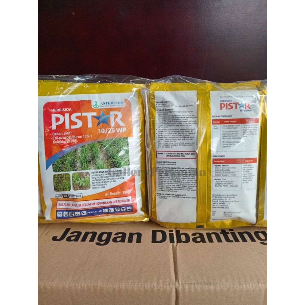 HERBISIDA PISTAR 100GR (100BKS/BOX)