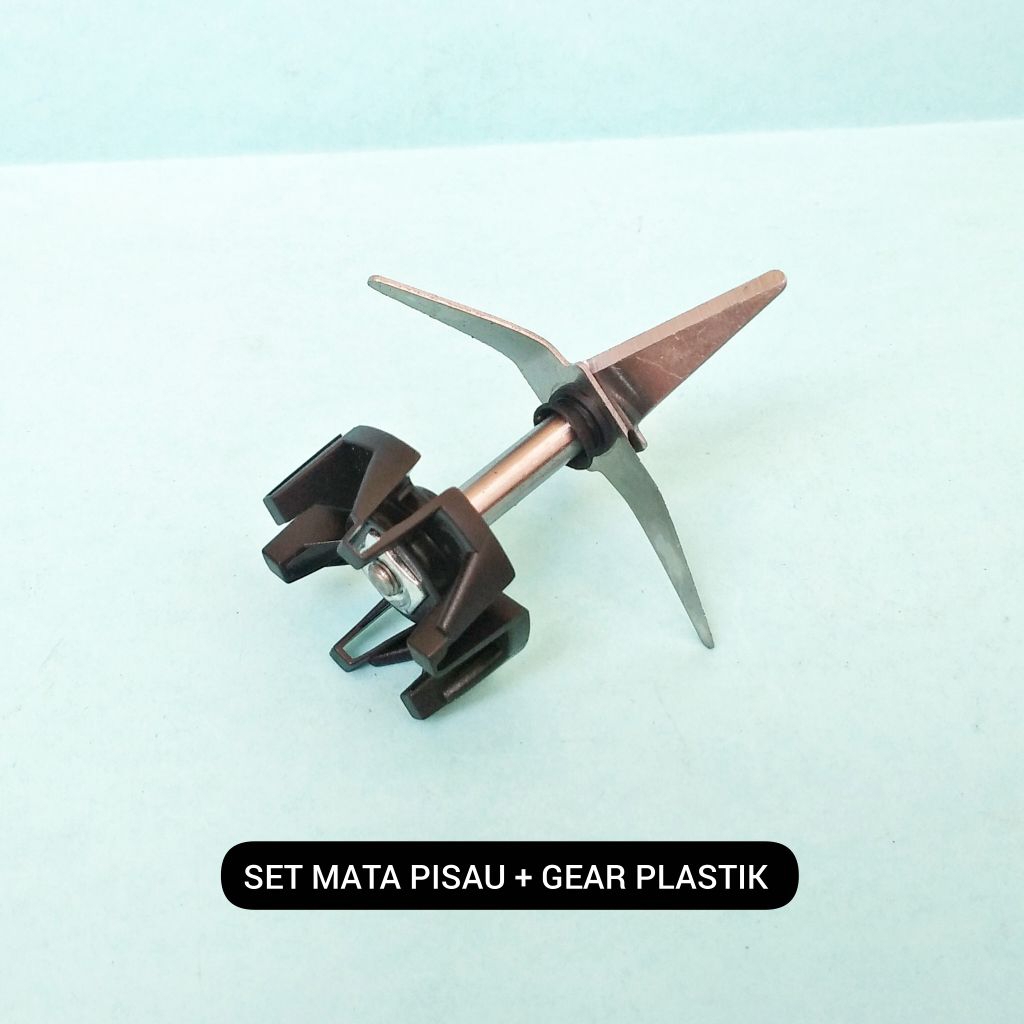PISAU BLENDER JUS MIYAKO ORIGINAL AS KECIL / PISAU BLENDER PLUS KOPEL PLASTIK ORI