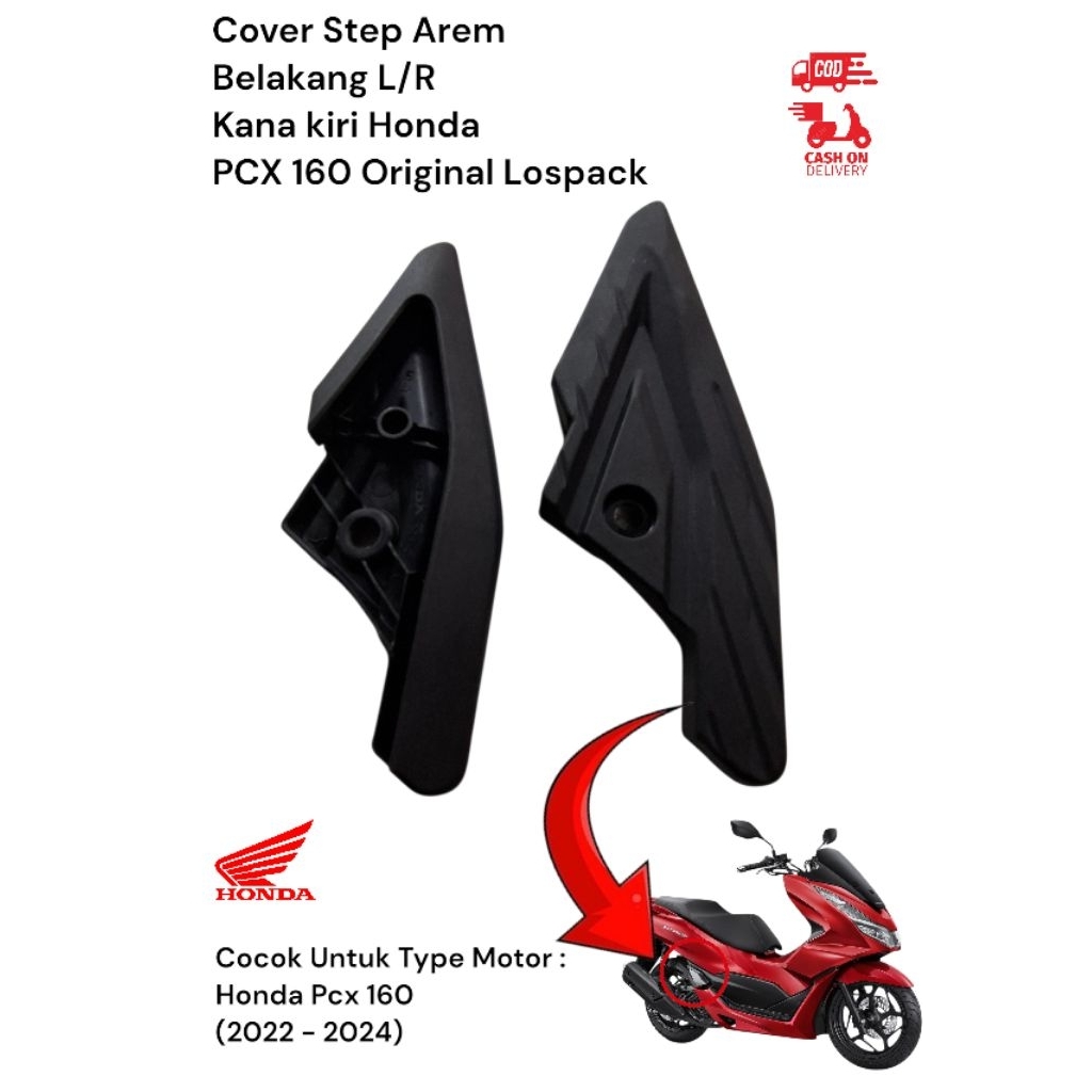 Cover Step Arm PCX 160 Kanan Kiri Original Lospack