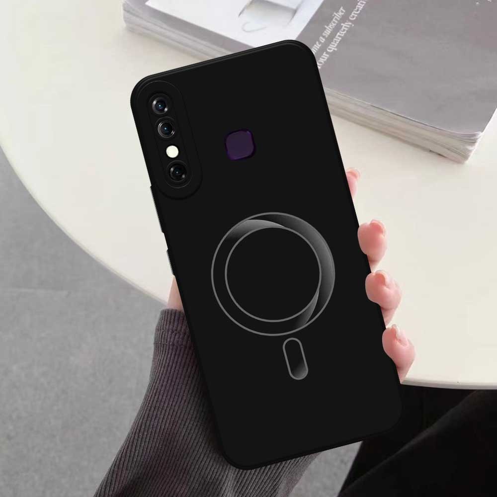 [ABC9] Soft Case Infinix Hot 8 - Terbaru Motif New Magsafe Ring 05 Terbaru Untuk Infinix Kekinian Ba