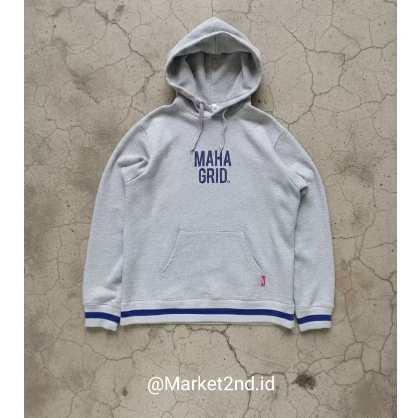 HOODIE MAHAGRID GREY ORIGINAL