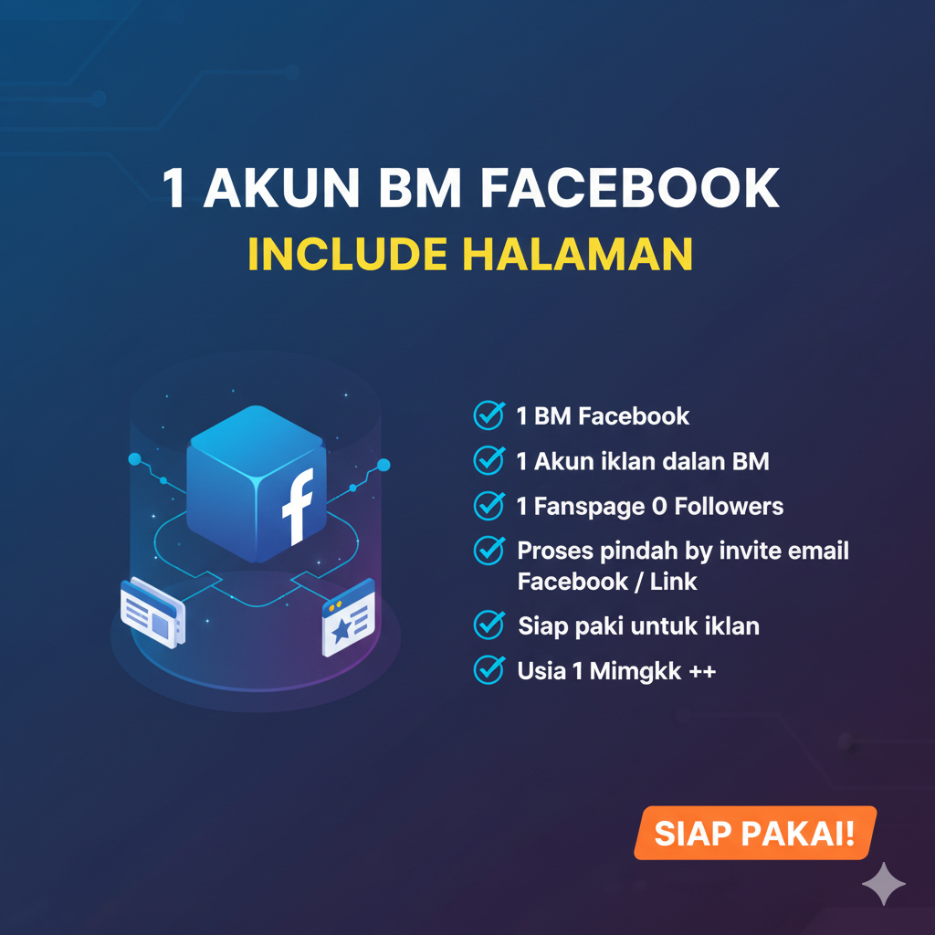 Akun BM FB Include Halaman Invite Via Link / Email