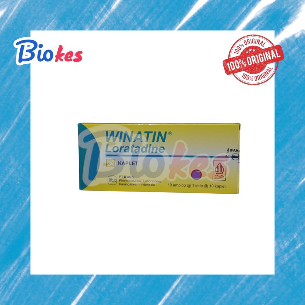 WINATIN TABLET PERBOX obat meredakan alergi