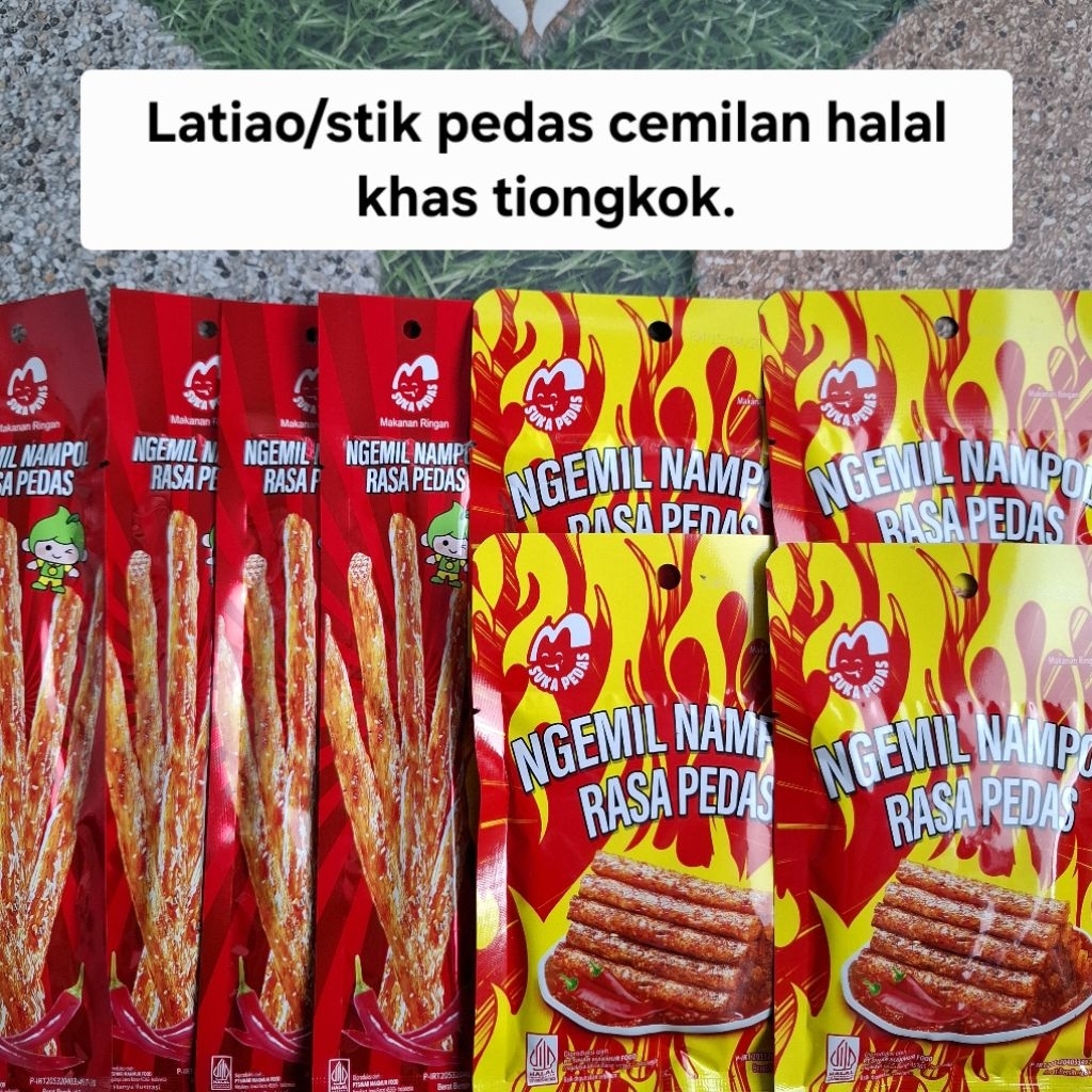 [LARIS] Snack Latiao cemilan khas tiongkok snack viral kulit kembang tahu gulung gluten spicy tofu b