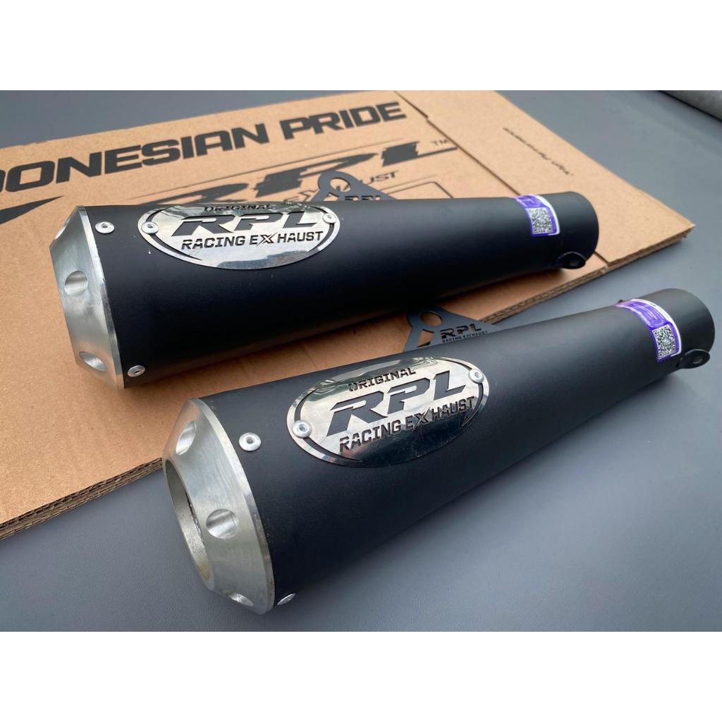 Silincer Knalpot Arrow Tutup CNC inlet 50mm Original RPL Racing Exhaust