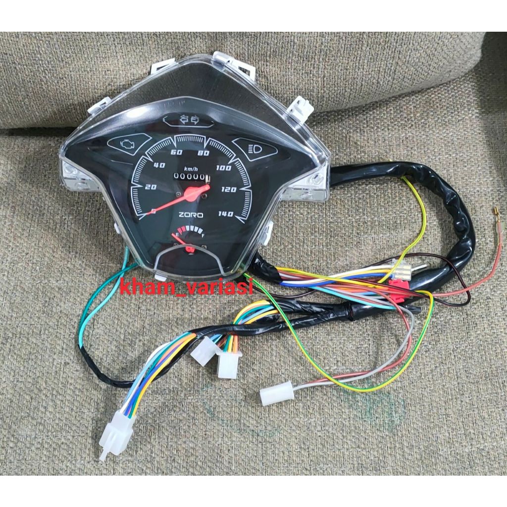 Diskon Speedometer Depan Zoro Bening Beat FI / SPEEDOMETER STANDAR MODEL CUSTOME MOTOR BEAT FI MEREK