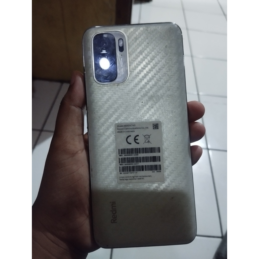 Readmi Note 10 4/64 pemakaian pribadi