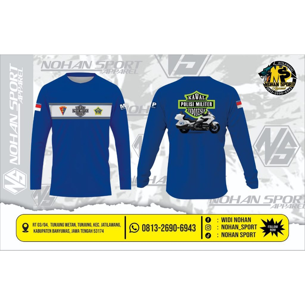 Jersey Polisi Militer AL POMAL New Nohan Sport