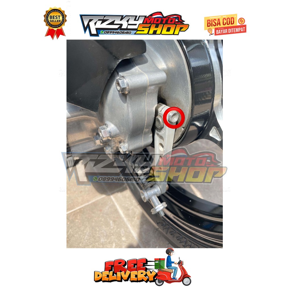 BAUT PAHA REM VARIASI ( 1 BAUT ) ALL HONDA YAMAHA MATICK PCX VARIO MIO FINO BEAT DELUXE AEROX NMAX S