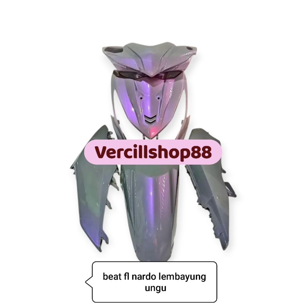 full body halus beat FI warna nardo lembayung ungu