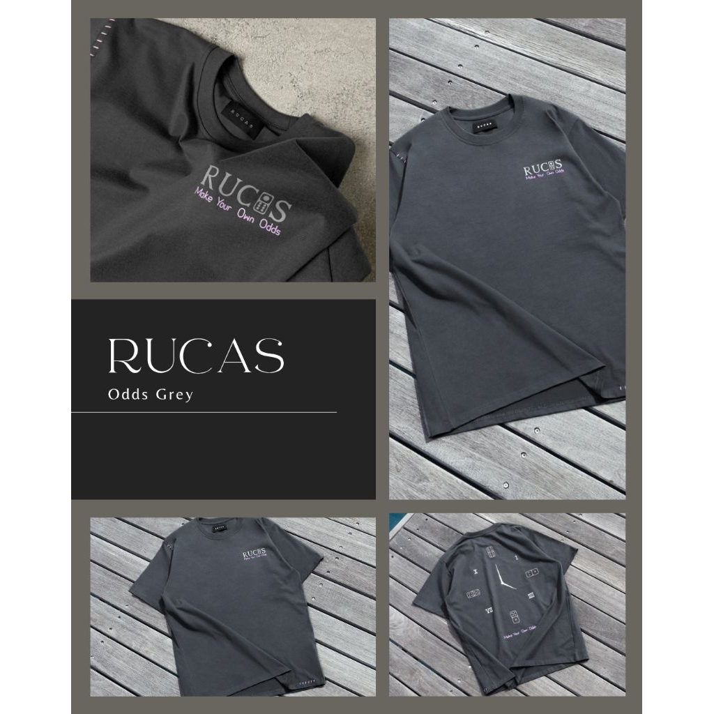 rucas odds / rucas odds grey / rucas odds black / rucas grey / rucas odds grey tee / rucas ods grey 