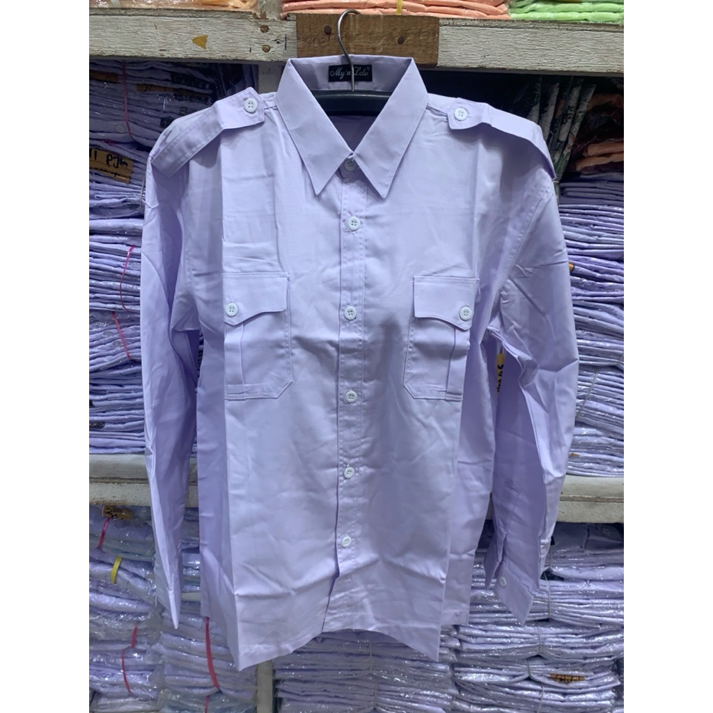 BAJU PDH PUTIH COWOK/CEWEK