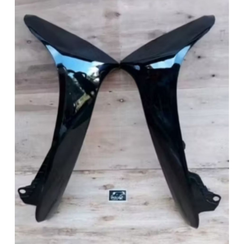 Cover sayap luar motor Honda Supra x lama Supra fit lama Warna HITAM