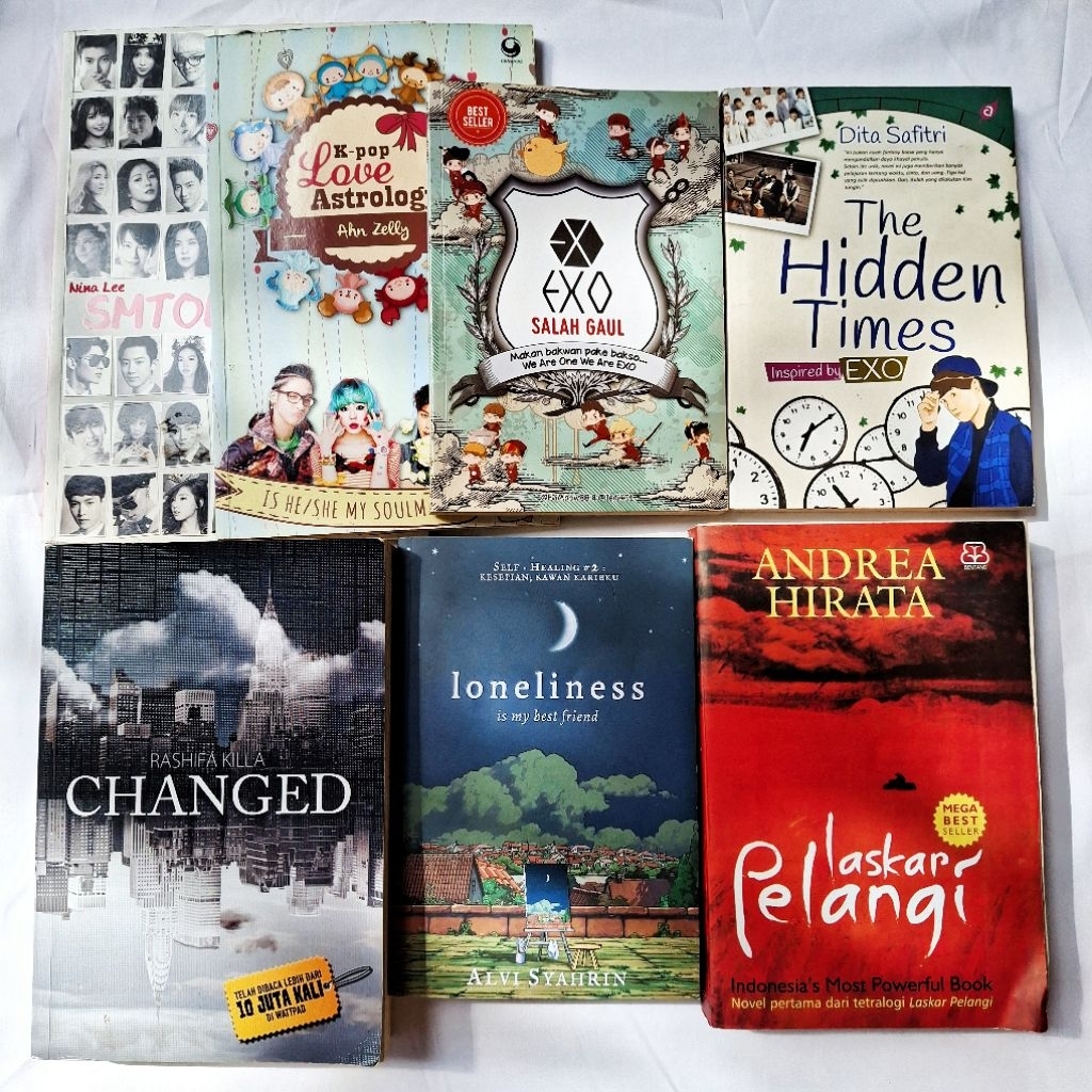 (Preloved) Buku Pengembangan diri Loneliness is My Best Friend Alvi Syahrin | Novel Laskar Pelangi A