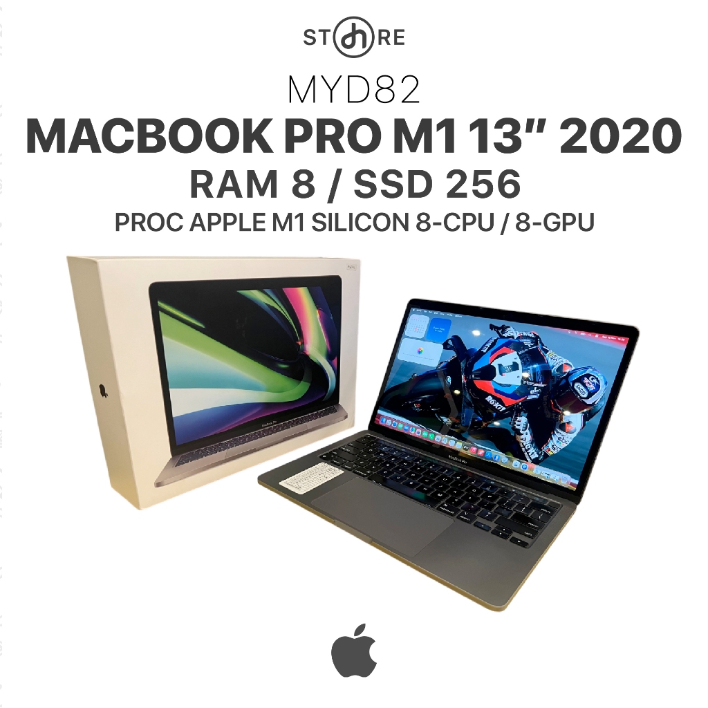 Second , Macbook Pro M1 2020 13" , 8/256 , Grey , MYD82