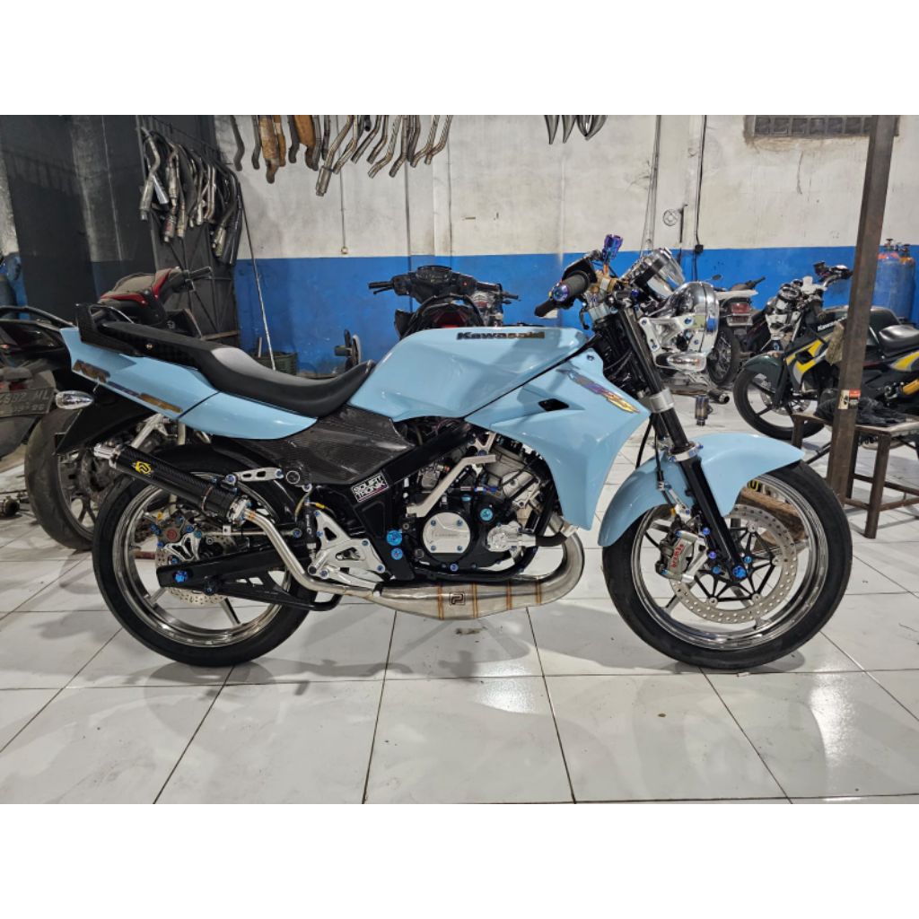 Knalpot Pekajaman Muffler Original Jogja Ninja R RR SS Cobra Stainless Silincer Carbon Kevlar