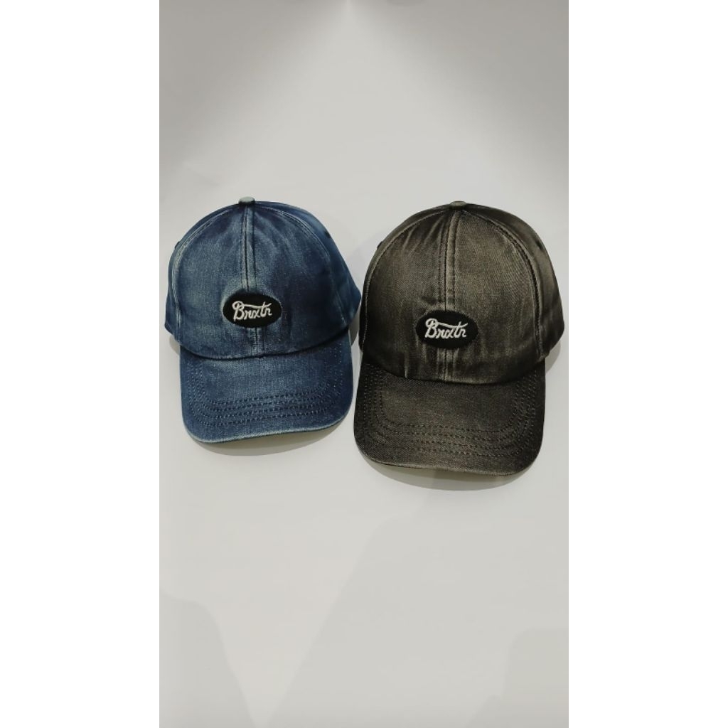 Topi pria levis jeans Bordir Baseball