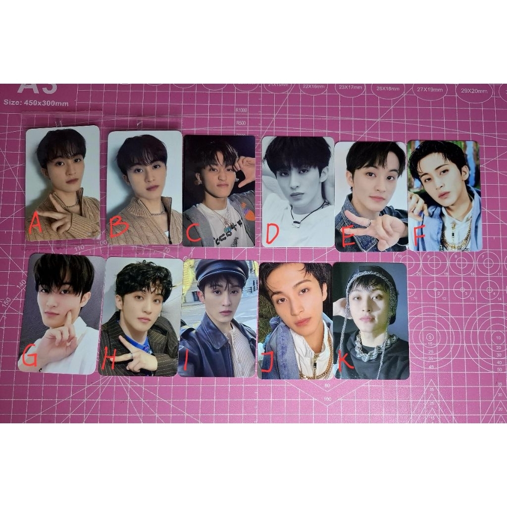 Photocard official mark lee the firstfruit