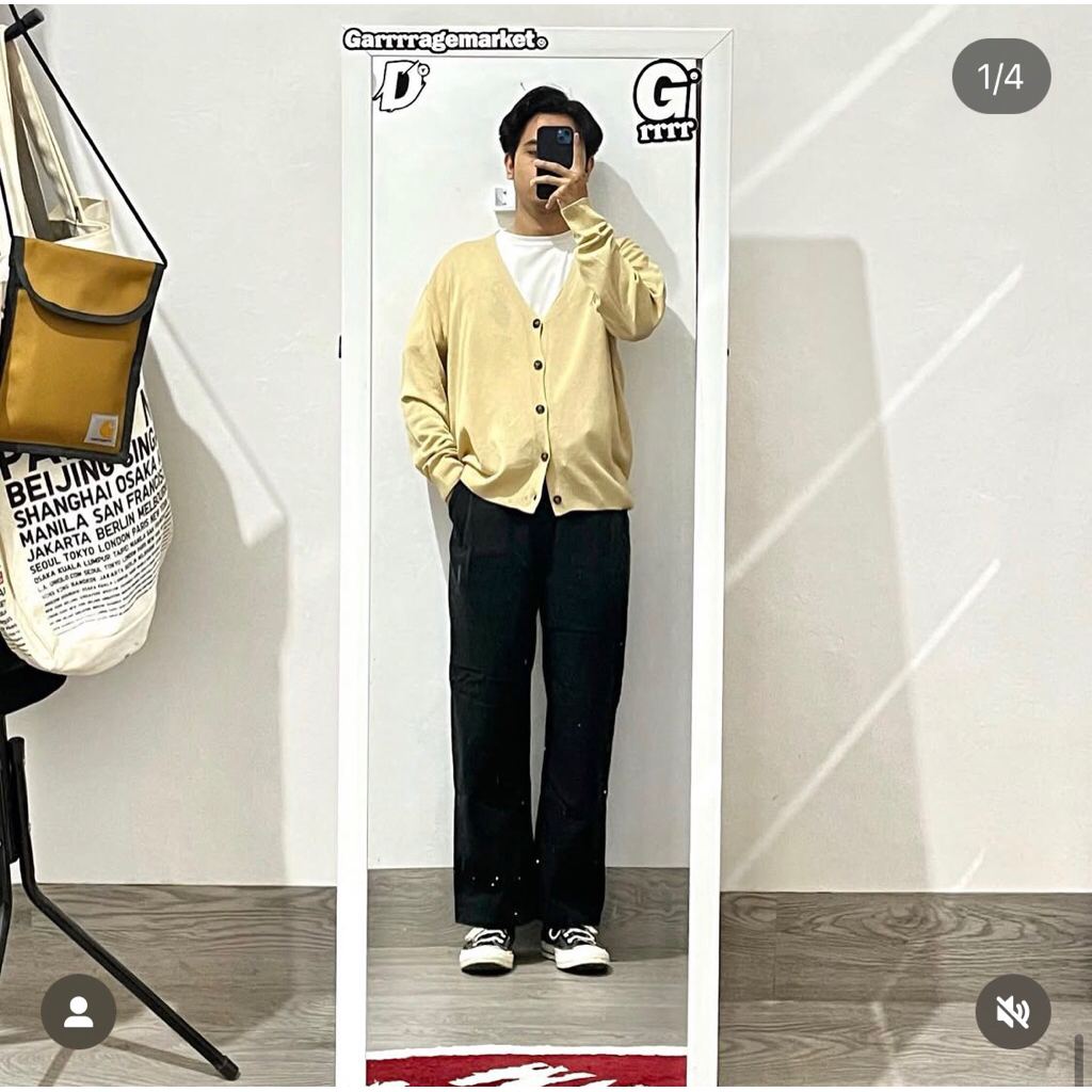 CARDIGAN SPAO BEIGE DY