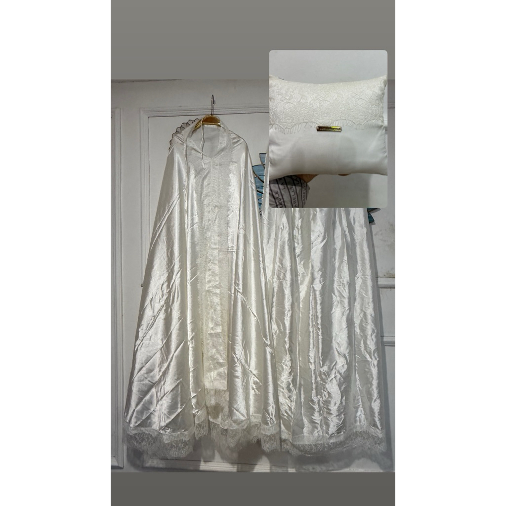 prayer robe lace Buttonscarves