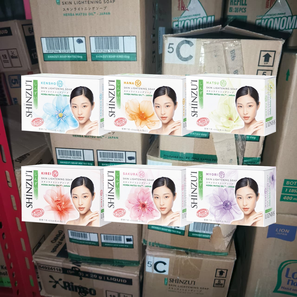 1DUS SABUN SHINZUI 72BATANG