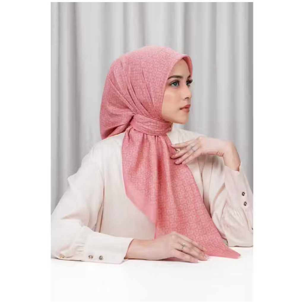 Buttonscarves Tapis De Fleur Dusty Rose