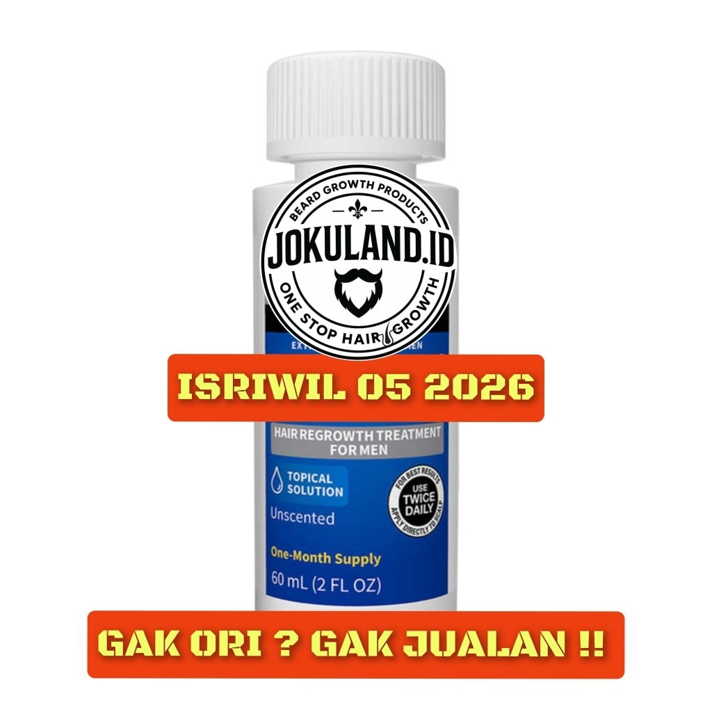 JOKULAND BEWOK ISRIWIL PENUMBUH RAMBUT DAN BREWOK TANPA GEN