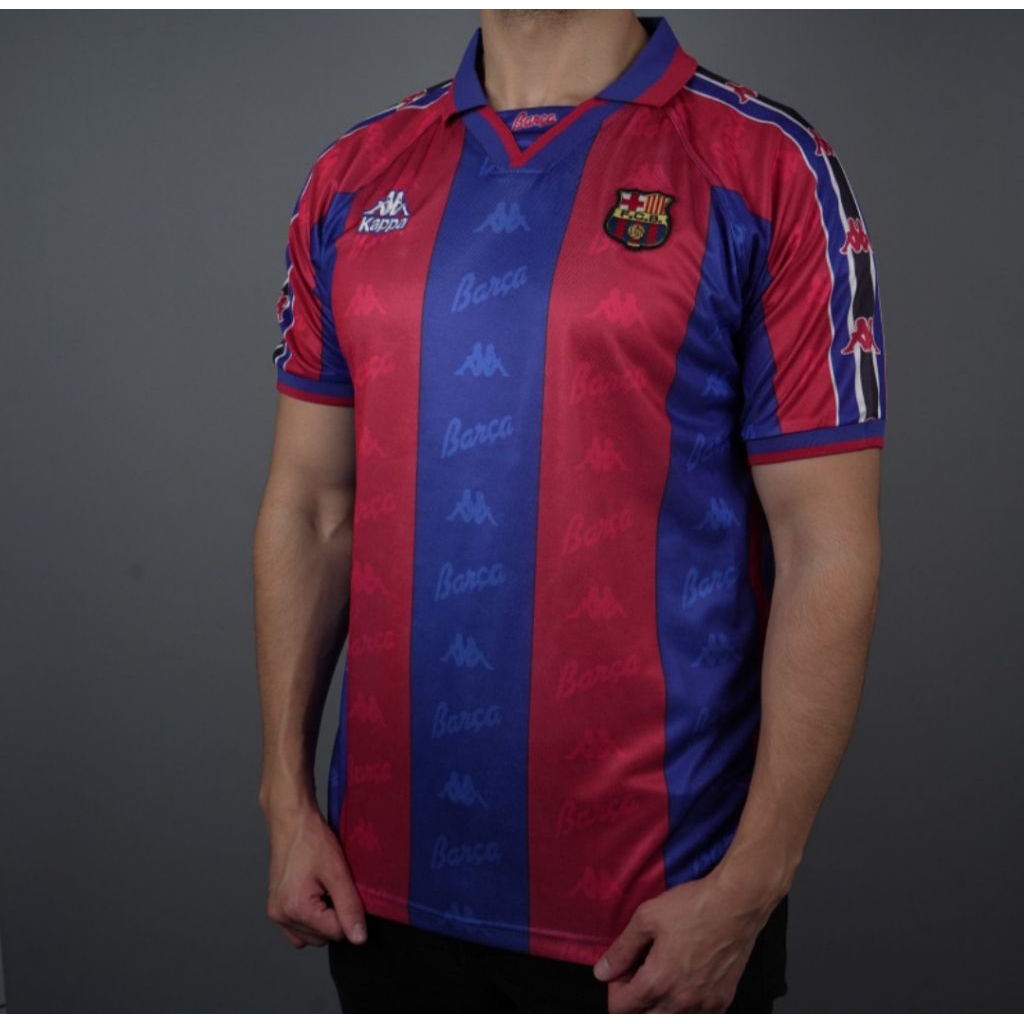 Retro/Vintage | Kaos Jersey Retro Barcelona Home 1996 1997 Grade Ori/Jersey Klasik/Jersey Retro/Jers
